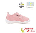 Dievčenské barefoot letné plátenky D. D. Step C086-61763C Baby Pink