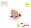 Detské barefoot letné plátenky D. D. Step C086-61763G Cream
