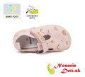 Dievčenské barefoot otvorené plátenky D. D. Step C086-61991 Baby Pink Dúha