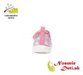 Dievčenské letné plátenky D.D. Step C100-61432 Daisy Pink Smajlíky