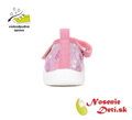 Dívčí otevřené letní plátěnky D.D.Step C100-61926 Daisy Pink Smajlíky