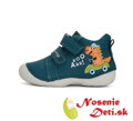 Chlapčenské jarné jesenné topánky D.D. Step Moss Green Dino 015-41882B