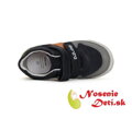 Chlapčenské celoročné kožené topánky DD Step Tmavomodré 040-41688