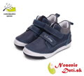 Chlapčenská prechodná kožená obuv D. D. Step topánky Royal Blue 040-42998