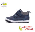 Chlapčenská prechodná kožená obuv D. D. Step topánky Royal Blue 040-42998