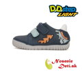 Chlapecké blikající boty D.D. Step Tmavě modré Drak 050-41140A