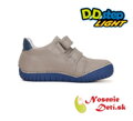 Chlapčenské blikajúce kožené topánky D.D. Step Šedé Drak 050-41140B