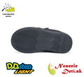 Detské blikajúce svietiace prechodné topánky D. D. Step Royal Blue Meteor 068-42389A