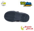 Chlapčenské blikajúce svietiace členkové topánky D. D. Step Royal Blue 068-42418