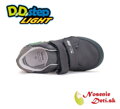 Chlapčenské blikajúce svietiace prechodné topánky D. D. Step Dark Grey Drak 068-51124