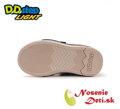 Chlapčenské blikajúce svietiace členkové topánky D. D. Step Royal Blue 068-52151A