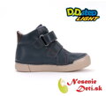 Chlapčenské blikajúce svietiace členkové topánky D. D. Step Royal Blue 068-52151A