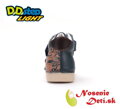Chlapčenské blikajúce svietiace členkové topánky D. D. Step Royal Blue 068-52151A