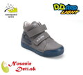 Chlapčenské blikajúce svietiace členkové topánky D. D. Step Emerald Šedá 068-52151B