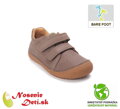Chlapčenské barefoot kožené topánky tenisky D. D. Step Chocolate 063-61983A
