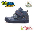 Chlapčenské blikajúce svietiace členkové topánky D. D. Step Royal Blue F1 068-62454A
