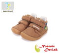 Barefoot detské kožené topánky D.D.Step Chocolate Havko 070-61533