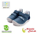 Chlapčenské barefoot kožené prechodné topánky D. D. Step Royal Blue 116-61960