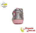 Dievčenské jarné jesenné kožené topánky D.D. Step Champagne  015-42400B