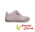 Dívčí kožené celoroční boty D.D. Step Mauve 040-41475