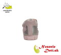 Dievčenské prechodné topánky D. D. Step Champagne Kvietky 049-42690A