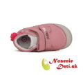 Dievčenské jarné jesenné kožené topánky D.D.Step Ružové Psík 066-41382