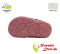 Dievčenské barefoot prechodné topánky D. D. Step Dark Pink 073-42466B