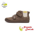 Dievčenské členkové jarné jesenné kožené topánky D.D. Step 078-42504C Chocolate