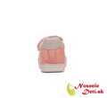 Dievčenské kožené  prechodné  topánky D.D. Step Pink Marhuľové 040-51390B