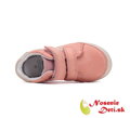 Dievčenské kožené  prechodné  topánky D.D. Step Pink Marhuľové 040-51390B