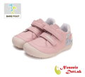 Barefoot dievčenská obuv D.D. Step topánky Baby Pink Labuť 063-51551A