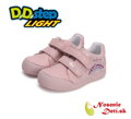 Dievčenská blikajúca obuv D.D. Step svietiace topánky Baby Pink Dúha 068-51865