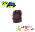 Dievčenská blikajúca obuv D.D. Step svietiace topánky Raspberry 068-52695B