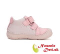 Dievčenské prechodné kožené topánky D.D. Step Pink Labka 082-51505