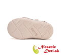 Dievčenské prechodné kožené topánky D.D. Step Pink Labka 082-51505