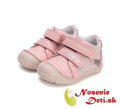 Dievčenské prechodné kožené topánky D.D. Step Pink Labka 082-51505