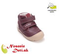 Dievčenské prechodné kožené topánky D.D. Step Violet Vínové 082-52873A