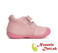 Dievčenské prechodné topánky D. D. Step Baby Pink Vtáčik 015-51542