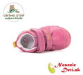 Dievčenské prechodné topánky D. D. Step Hot Pink Mačička 015-61267A