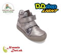 Dievčenská blikajúca obuv D.D. Step svietiace topánky Copper Unicorn 068-62147A