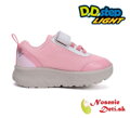 Detské ultraľahké svietiace športové tenisky D.D. Step Daisy Pink Ružička F083-51289E