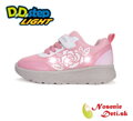 Detské ultraľahké svietiace športové tenisky D.D. Step Daisy Pink Ružička F083-51289E