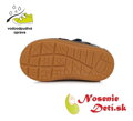 Chlapčenské zimné topánky barefoot alternatíva DD Step Tmavomodré Traktor 066-359A