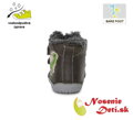 Barefoot dětské zimní boty DD Step Khaki Šedá Dino 070-327A