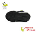 Chlapčenské zimné membránové nepremokavé čižmy DD Step Tmavomodré F651-310