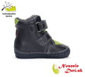 Chlapčenské zimné kožené topánky čižmy D.D. Step Royal Blue Koala W029-42498B