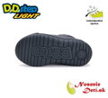 Chlapčenské zimné svietiace blikajúce topánky D.D. Step Royal Blue Blesk W050-42707