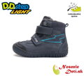 Chlapčenské zimné svietiace blikajúce topánky D.D. Step Royal Blue Blesk W050-42707