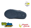 Chlapčenské zimné svietiace blikajúce topánky D.D. Step Royal Blue Blesk W050-42707B