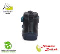 Detské chlapčenské zimné vyššie topánky D.D. Step Royal Blue 082-42385